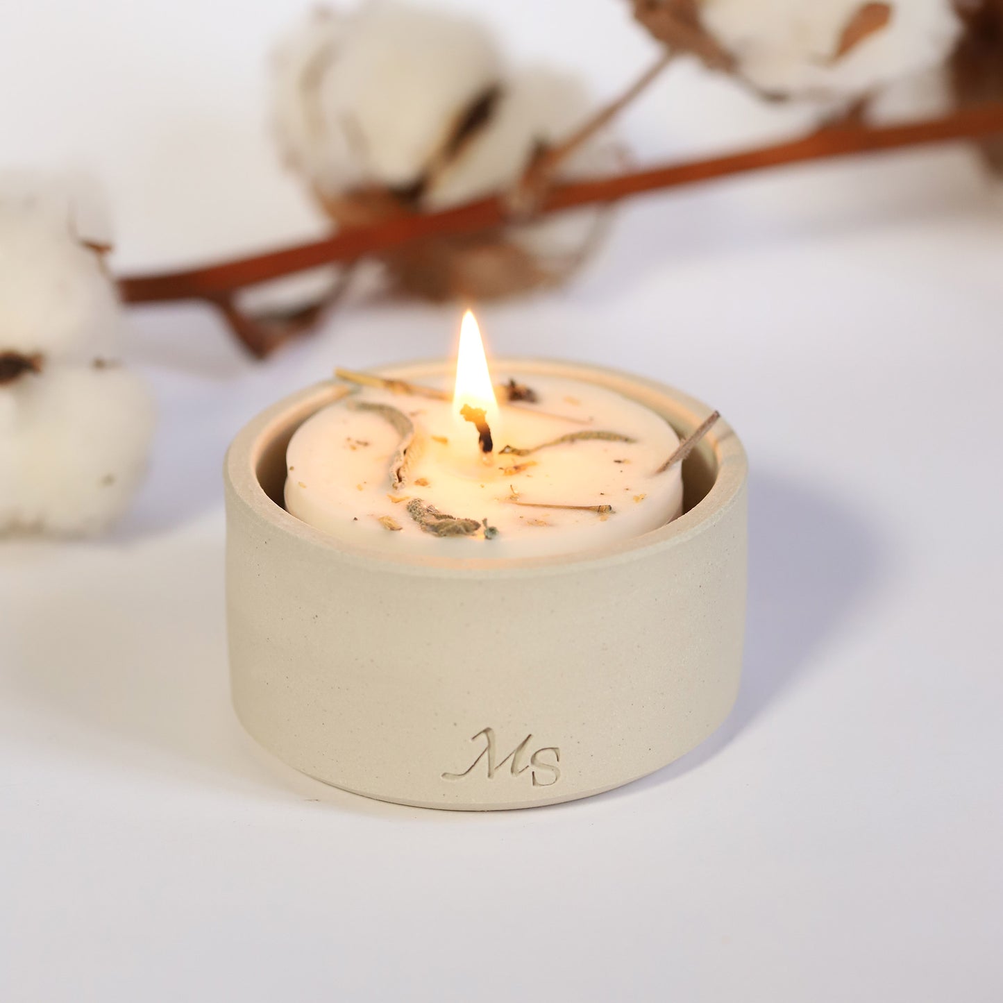 Bougie de fleurie 80g Jardin intérieur