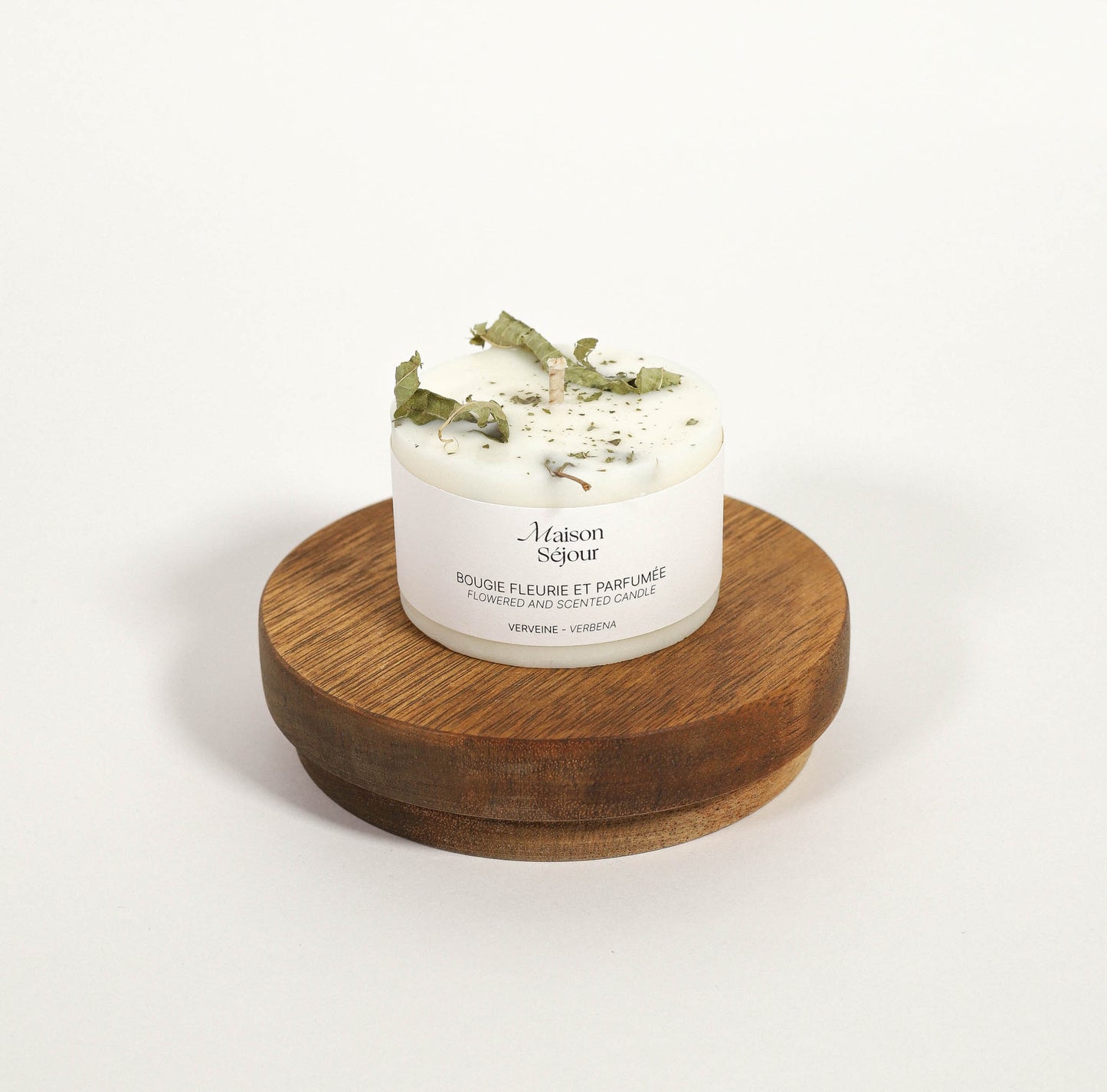 Bougie de fleurie 80g Verveine