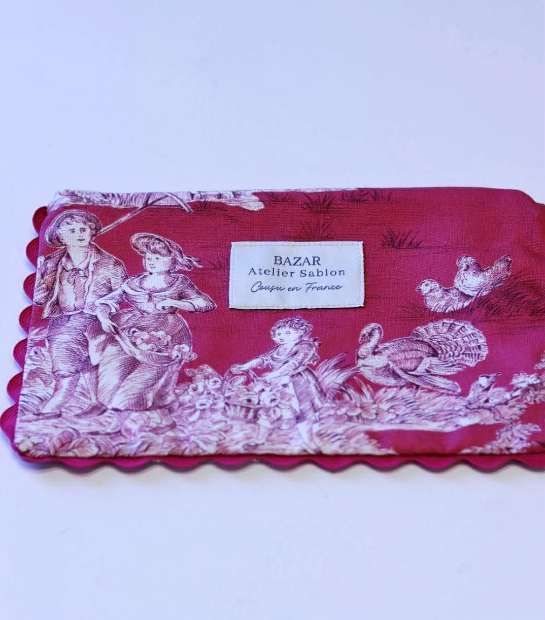 Liten toalettmappe fra Bazar Atelier Sablon