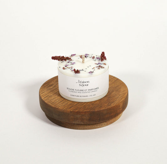Bougie de fleurie 80g Confiture de figues