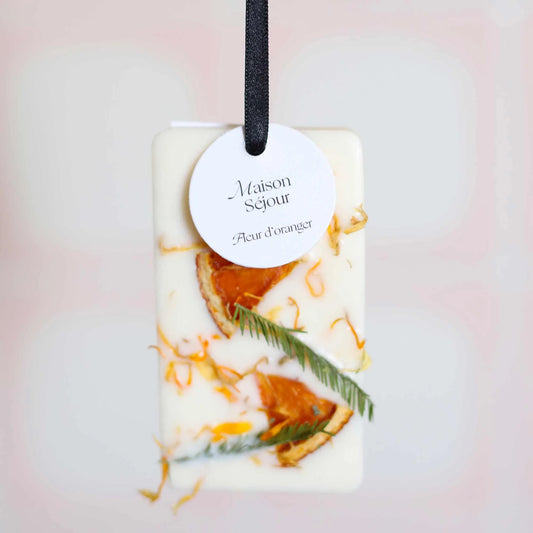 Carte florale parfumée Fleur d`oranger