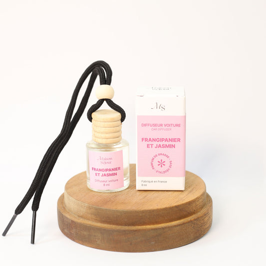 Duft diffuser til bil - Frangipanier et jasmin