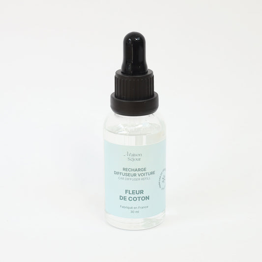 Refill til bildiffuser - Fleur de coton